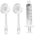 thumbnail image 1 of 2pcs Nipple Aspirator Corrector Feeding Sucking For Flat Inverted Retraction, 1 of 5