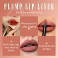 thumbnail image 4 of Sharpenable Lipstick Pencil Lip Line Precise Tips Lip Crayon Lip Gloss Lip Stain Matte Long Lasting Color 24 Hours Moisturizing Lip Makeup Set for Women Valentine Birthday Makeup Organizers, 4 of 8