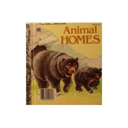 Pre-Owned Animal homes (A First little golden book), Used [Library Binding]