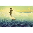 thumbnail image 2 of Hawaii The Surf Rider - CANVAS OR PRINT WALL ART, 2 of 2