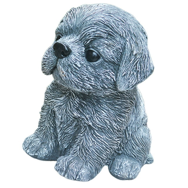 BEADCEST De Resina Con De Perro Para Embellecer Exteriores Y Mesas