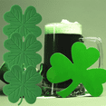 thumbnail image 5 of Posavasos absorbentes para bebidas del día de San Valentín con diseño de trébol irlandés verde para mesa, para el hogar y la oficina, 5 of 5