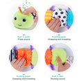 thumbnail image 4 of Baby Toy Music Caterpillar Multicolor Baby Toy Fold Rattle Soft Tape Ruler Design, Bells and Rattles Educational Toddler Plush Toys, for Tummy Time Newborn 0-3-6-12 Months Boys, Girls, 4 of 9