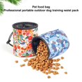 thumbnail image 4 of sunsanly Waterproof Pet Snack Bag Large Capacity Portable Dog Training Pocket Bag with Elastic Cord And Safety Clip for Training Essential Rewards, 4 of 8