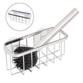thumbnail image 4 of Soporte para esponja de cocina,Soporte para esponja de cocina adhesivo para sujetar cepillos,soporte para esponja de cocina para el hogar encimera del fregadero,escurridor sobre la bandeja del, 4 of 7