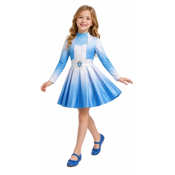 Royal Princess Halloween Costume for Women, Elegant Fancy Dress Up Outfit with Cropped Jacket, Cosplay Costume for Themed Parties
