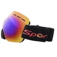 thumbnail image 3 of Motorcycle Goggles Motorbike Goggles Vintage Scooter Dust Glasses for Cycling Riding Climbing Skiing, 3 of 9