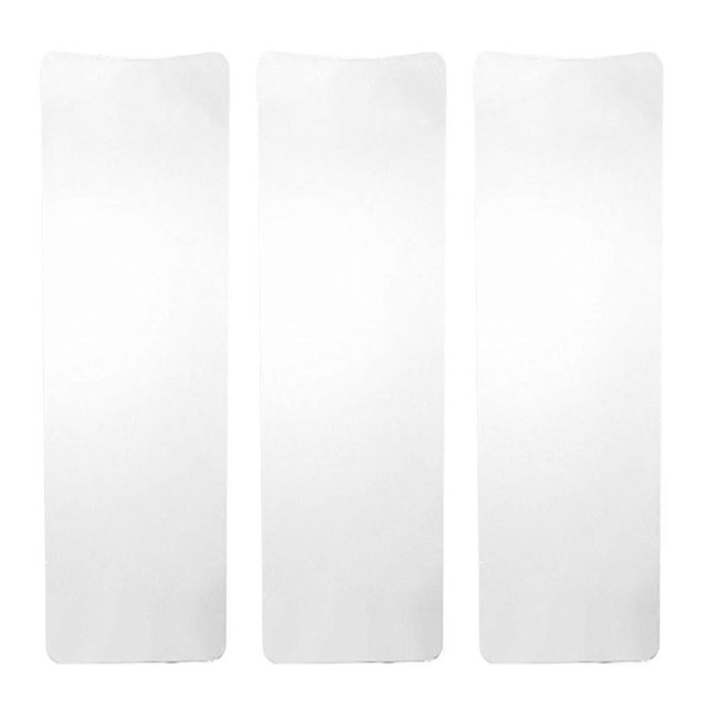 3 pcs Clear Hair Highlighting Board Hair Dye Highlighting Paddle Hair Coloring Board