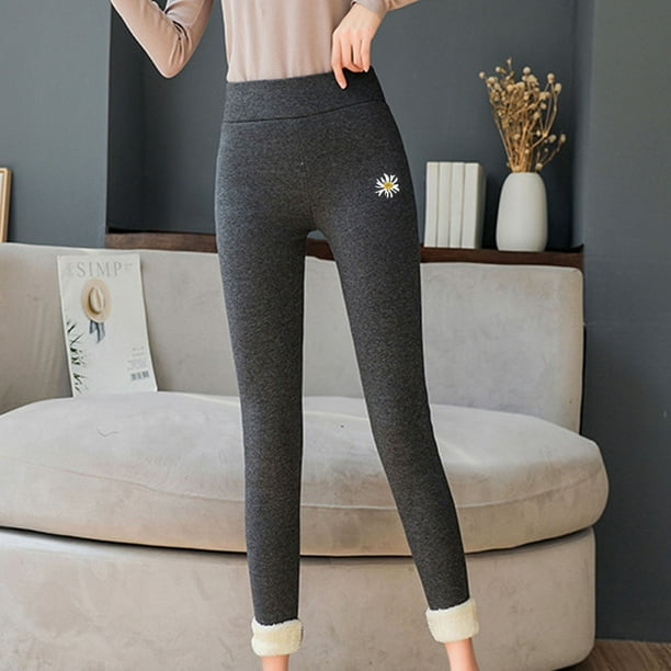 Womens' Warm Legging plus Size 50% Off on Clearance Print Warm Winter Tight  Thick Velvet Wool Cashmere Pants Trousers Leggings