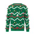 thumbnail image 2 of Suéteres unisex con diseño de árbol de Navidad, jerseys clásicos de manga larga y cuello redondo, jerseys sueltos, tops de punto, jerséis 2024 para hombres y mujeres, 2 of 4