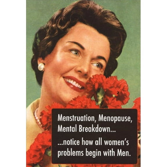 Nobleworks Begin with Men Funny Birthday Card