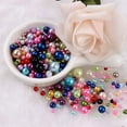 thumbnail image 6 of 150Pcs 3-8MM Pearls Beads Artificial Pearls with Hole for Craft Jewelry Making, 6 of 21