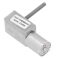 thumbnail image 4 of Uadme Motor De Engranaje De CC, Motor De Engranaje De CC De Tornillo Sin Fin De 375 RPM Función De Bloqueo Automático Motor De Engranaje De Reducción De Velocidad DC24V Rosca M6x50mm, 4 of 14