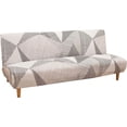 thumbnail image 1 of Futon Slipcovers for Armless Sofas, Non-Slip Full Protect Furniture Protector with Elastic, Flexible, Lightweight Material, 1 of 5