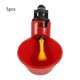 thumbnail image 1 of 5 uds pezones de agua para aves de corral dispensador de tazones bebederos rojos bebederos de pollo bebederos práctico bebedero automático codorniz de pollo de plástico para, 1 of 7