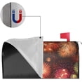 thumbnail image 3 of Colorful Fireworks Mailbox Covers Magnetic Letter Post Box Cover Mail Wraps Garden Decorations Standard Size 21 X 18 in, 3 of 5