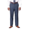 thumbnail image 3 of Prontomoda Mens Teal Blue 100% Merino Wool Regular Fit Suit, 3 of 5