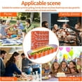 thumbnail image 5 of Paper Hot Dog Trays,Disposable Hot Dog Holder for Hot Dogs,Snacks,5.5 Inch Topboutique Paper Food Trays for Sandwiches and Hamburgers,Paper Hotdog Rectangular Fluted Liners,Orange,200 Pcs, 5 of 8