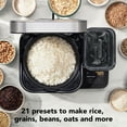 thumbnail image 4 of KitchenAid Grain and Rice Cooker 8 Cup with Automatically Sensing Integrated Scale + Water Tank, KGC3155BM, 4 of 9