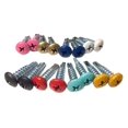 thumbnail image 1 of Tornillos con cabeza de lacrosse Lockoff, multicolor, paquete de 16, 1 of 3