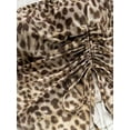 thumbnail image 3 of MORTTIC Women's Leopard Print 2-Piece Set Sleeveless Tube Top & Low-Rise Bodycon Mini Skirt, Party Clubwear Outfit, 3 of 3