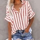 thumbnail image 2 of Camisas de Manga Corta para las Mujeres Impresas Cuello Redondo Blusa Casual, Camisas de Manga Corta para las Mujeres, 2 of 9