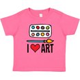 thumbnail image 3 of Inktastic Painting I Love Art Boys or Girls Baby T-Shirt, 3 of 5