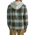 thumbnail image 4 of Wrangler® Men's and Big Men's Heavyweight Hooded Shirt Jacket, Sizes S-5XL, 4 of 5