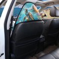 thumbnail image 4 of Garronmavis Waterproof Stain Resistant Front Car Seat Towel Cover, Universal Fit for Cars SUV Trucks Sedan Van, Ideal for Post-Workout Beach Sweating Scenarios, Protects Original Seats from Stains, 4 of 8