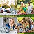thumbnail image 6 of Insulated Lunch Bag Women, Reusable Colorful Axolotl Pattern Tote Lunch Box, Leakproof Cooler Lunch Bags for Work Office Travel Picnic, 6 of 6