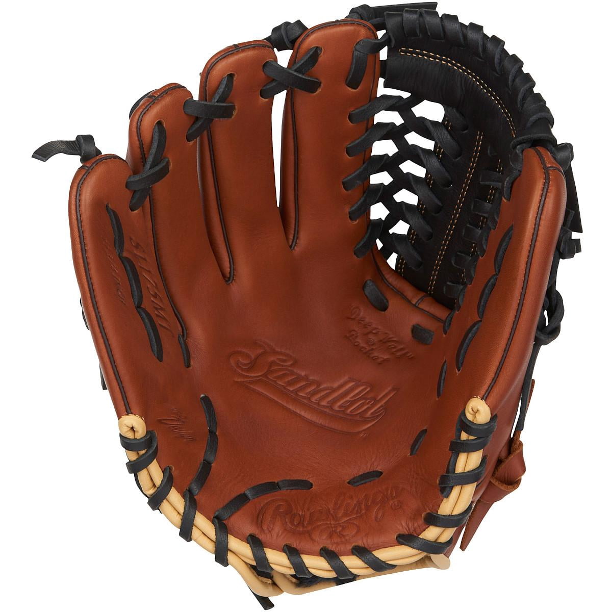 Rawlings Sandlot Series 11.75" Modified Trap-Eze Web Baseball Glove, Left Hand Throw