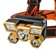 thumbnail image 2 of Linterna frontal portátil 5xLED 1200mAh recargable por USB para pesca al aire libre, 2 of 6