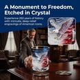 thumbnail image 4 of 250th Anniversary Whiskey Bottle, 250 Anniversary Commemorative Whiskey Glass, U.S. 250 Anniversarys Decanter for Scotch Bourbon or Wine, for Husband, Dad, Father's Day Patriotic Gift, 4 of 6