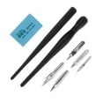 thumbnail image 6 of 7PCS Nib Dip Fountain Pen Set Nib Writing Ink with 5 Nibs - Black, 6 of 10