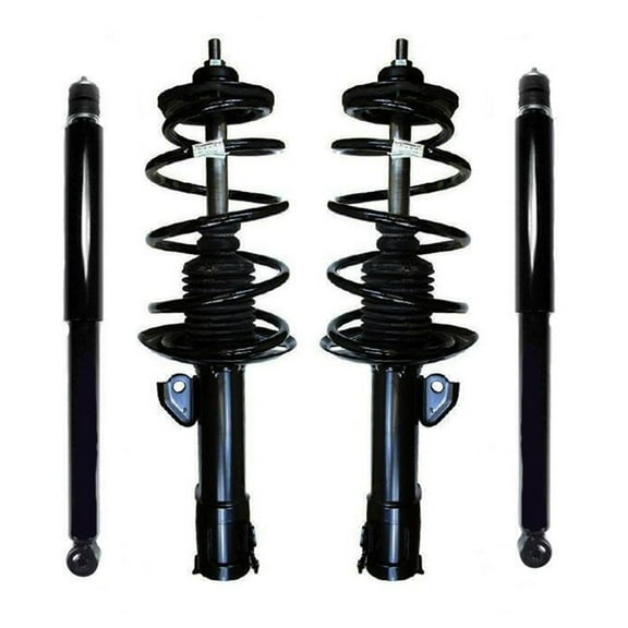 Geelife Front Spring Struts Rear Shocks Complete Spring Struts for Scion xD 2008-2009