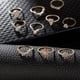 thumbnail image 4 of 10 Joyas Temperamento Set Pieza Gota Moda Anillo Proteína Mujeres Anillos, 4 of 8