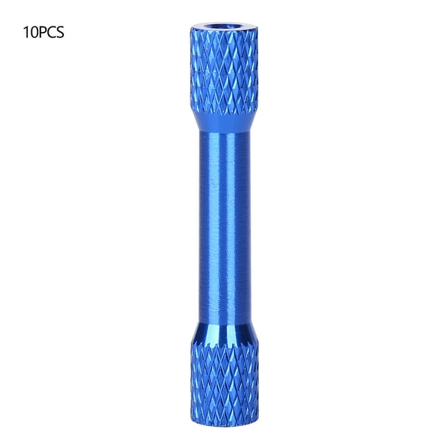 10 Pcs Standoff M3x35mm Anodized Aluminum Alloy Internal Thread Column Spacer For DroneCobalt