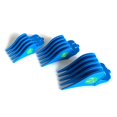 thumbnail image 1 of peines guía para cortadora de cabello profesional que se adaptan a todas las cortadoras de cabello de tamaño completo, color azul, 1 of 5
