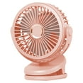 thumbnail image 1 of Mini 10000mAh Chargeable Clipped Fan 360° Rotation 4-speed Wind USB Desktop Ventilator Silent Air Conditioner for Bedroom Office, 1 of 21