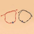 thumbnail image 5 of Pulsera de 7 nudos con mensaje de mal de ojo, ajustable, de hilo rojo de la suerte, con protección de la Cábala, pulseras de amistad y deseos para mujer., 5 of 5