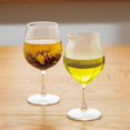 thumbnail image 2 of HARIO HFG-370-R Heat Resistant Flavor Glass, Round, Transparent, Full Water Capacity 12.4 fl oz (370 ml), 2 of 5