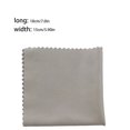 thumbnail image 4 of 100 Pcs Lingettes pour Verres Colorées Élégantes Différentes Résistantes à l'Usure Design Unique Apparence Exquise Chiffon de Nettoyage Distinctif Gris Clair 15*18cm, 4 of 9