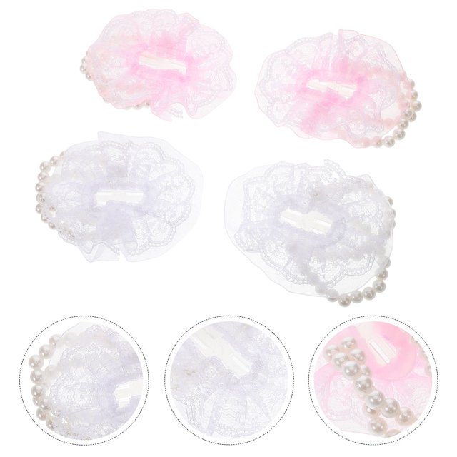 CRILSTYLEO 10Ud Floral De Encaje Para Novia Y Con De Para Eventos