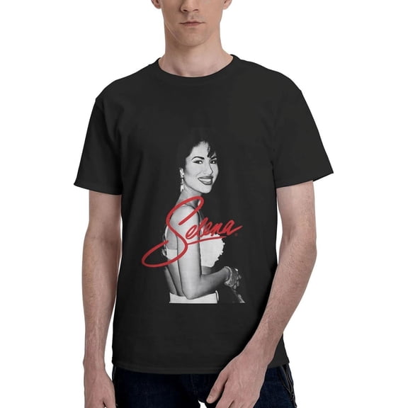 Selena Quintanilla Tshirt Men's Casual t-Shirt Men's Short Sleeve T Shirts Comfortable Man T-Shirt