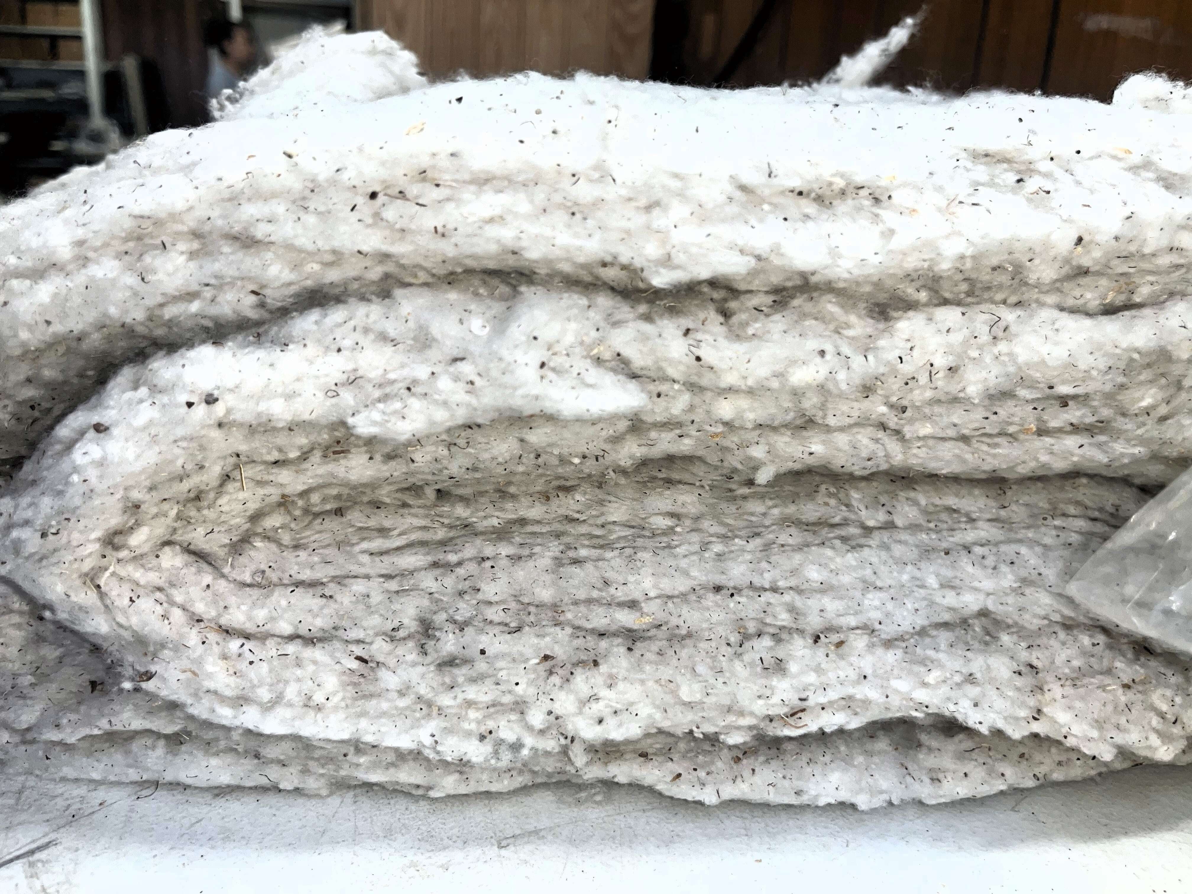 Raw Cotton Stuffing | All Natural | US Green Cotton - 500 LBS
