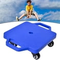 thumbnail image 4 of Advancent Tabla de patinete Manual con asas, equipo de entrenamiento ligero de plástico, tablas de equilibrio compactas para interiores, Pescar, 4 of 6