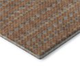 thumbnail image 3 of Addison Rugs Mayfield Premium Machine Washable Transitional Stripes Paprika Round Rug, 8' x 8', 3 of 5