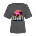 thumbnail image 7 of White Summer Tops for Women Short Sleeve Shirts for Women Dressy Casual Casual Summer Clothes for Women Over 50, 7 of 7