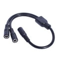 thumbnail image 4 of 30cm DC5521 Y Splitter Power Cable DC5.5x2.1mm 1Female to 2 Female Extension Power Cord for CCTV LED Light, 4 of 9