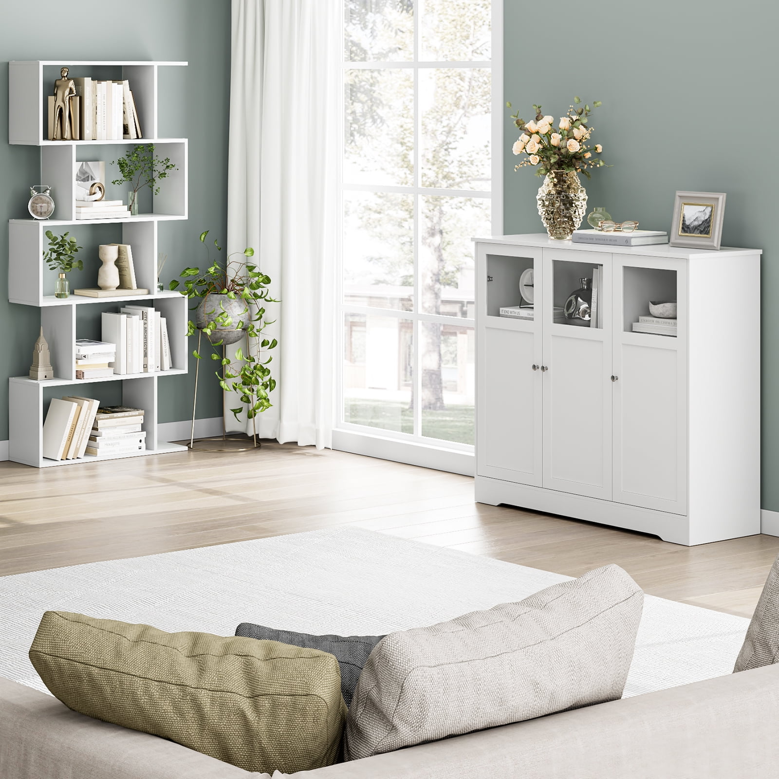 Giada 3 door accent cabinet deals
